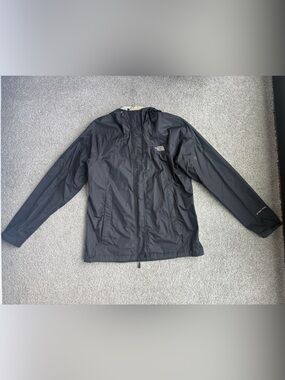 The North Face Black Hooded Rain Jacket